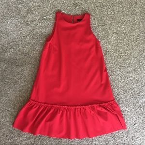 Banana Republic red swing dress size 2